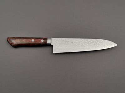 Masutani Hamono V10 Damascus Gyuto 180mm